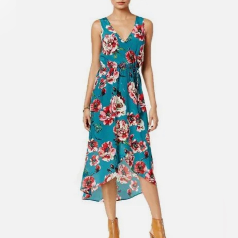 Lucky Brand Floral Ruffle Dress